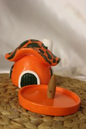 Konik Tütsülük Mantar Hobit Ev Oranj thumbnail 3