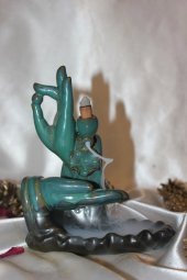 El Temalı Yüzde Yüz Ok Seramik Geri Akış Şelale Tütsülük thumbnail 5