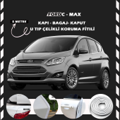 Ford C-MAX Oto Araç Kapı Koruma Fitili 5metre Parlak Beyaz Renk thumbnail 1