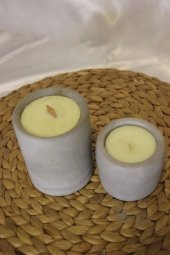 Beton Saksı Mum Taş saksı - 2