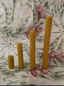 4 lü Düz Balmumu Mum - 3