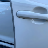 Skoda Rapid Oto Araç Kapı Koruma Fitili 5metre Parlak Gri Renk thumbnail 5