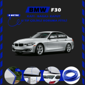 Bmw F30 Oto Araç Kapı Koruma Fitili 5metre Parlak Mavi Renk thumbnail 1