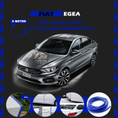 Fiat Egea Oto Araç Kapı Koruma Fitili 5metre Parlak Mavi Renk thumbnail 1