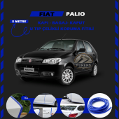 Fiat Palio Oto Araç Kapı Koruma Fitili 5metre Parlak Mavi Renk thumbnail 1