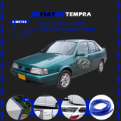 Fiat Tempra Oto Araç Kapı Koruma Fitili 5metre Parlak Mavi Renk - 1