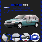 Fiat Tipo Oto Araç Kapı Koruma Fitili 5metre Parlak Mavi Renk thumbnail 1