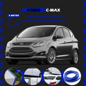 Ford C-MAX Oto Araç Kapı Koruma Fitili 5metre Parlak Mavi Renk thumbnail 1