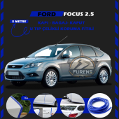 Ford Focus 2.5 Oto Araç Kapı Koruma Fitili 5metre Parlak Mavi Renk thumbnail 1