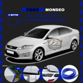Ford Mondeo Oto Araç Kapı Koruma Fitili 5metre Parlak Mavi Renk thumbnail 1