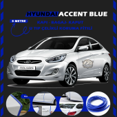 Hyunda Accent Blue Oto Araç Kapı Koruma Fitili 5metre Parlak Mavi Renk thumbnail 1