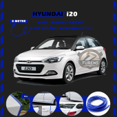 Hyundai İ20 Oto Araç Kapı Koruma Fitili 5metre Parlak Mavi Renk thumbnail 1