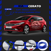 Kia Cerato Oto Araç Kapı Koruma Fitili 5metre Parlak Mavi Renk - 1
