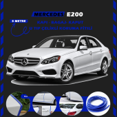 Mercedes E200 Oto Araç Kapı Koruma Fitili 5metre Parlak Mavi Renk thumbnail 1