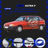 Opel Astra F Oto Araç Kapı Koruma Fitili 5metre Parlak Mavi Renk thumbnail 1