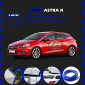 Opel Astra K Oto Araç Kapı Koruma Fitili 5metre Parlak Mavi Renk - 1