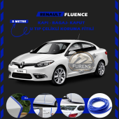 Renault Fluence Oto Araç Kapı Koruma Fitili 5metre Parlak Mavi Renk thumbnail 1