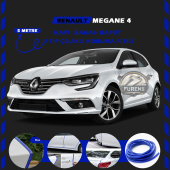 Renault Megane 4 Oto Araç Kapı Koruma Fitili 5metre Parlak Mavi Renk thumbnail 1