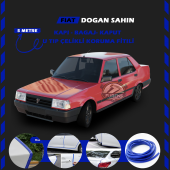 Tofaş Doğan Oto Araç Kapı Koruma Fitili 5metre Parlak Mavi Renk thumbnail 1