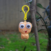 Anahtarlık Sevimli Emoji Göz Anahtarlık - 1