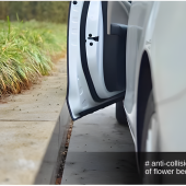 Fiat Albea Oto Araç Kapı Koruma Fitili 5metre Parlak Siyah Renk thumbnail 5