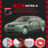 Opel Astra G Oto Araç Kapı Koruma Fitili 5metre Parlak Kırmızı Renk - 1