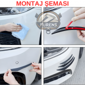 Tampon Bıçağı Karbon 6 Adet Her Araca Uyumlu - 5