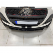 FİAT Doblo D3 - D4 Kasa Uyumlu Brabus Ön Lip 3 Parça Kanatlı Lip thumbnail 6