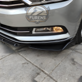 Vw Passat B8 Uyumlu Brabus Ön Lip 3 Parça Kanatlı Lip - 3
