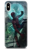 Apple iPhone X - XS Uyumlu Kılıf Supers 19 Marvel Movie Tam Koruma Kılıf Yeşil - 1