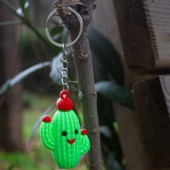 Anahtarlık sevimli Kaktüs Anahtarlık - 1