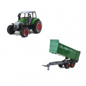 Oyuncak Traktör Römorklu Model Traktör Çek Bırak 30 Cm - 5