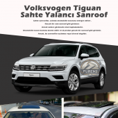 Wv Tiguan Parlak Siyah Yalancı Çakma Sahte Sunroof - 1