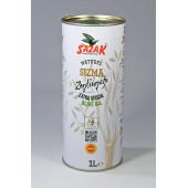 Sazak Naturel Sızma Zeytinyağı 1 LT Teneke - 1