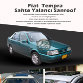 Fiat Tempra Parlak Siyah Yalancı Çakma Sahte Sunroof thumbnail 1
