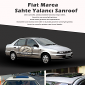 Fiat Marea Parlak Siyah Yalancı Çakma Sahte Sunroof thumbnail 1