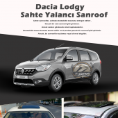 Dacia Lodgy Parlak Siyah Yalancı Çakma Sahte Sunroof thumbnail 1