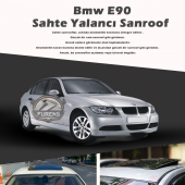 Bmw E90 Parlak Siyah Yalancı Çakma Sahte Sunroof thumbnail 1