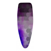 GERCELLA Luxury Purple Love Ütü Masası Kılıfı Bezi Örtüsü (50X135CM) - 1