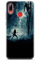 Huawei Y7 2019 Uyumlu Kılıf Supers 01 Prey Telefon Kılıfı Açık Mavi thumbnail 1