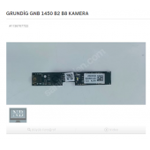 GRUNDİG GNB 1450 B2 B8 KAMERA - 1