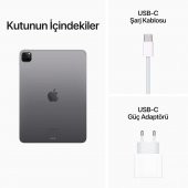 Apple iPad Pro 11 inç (4.Nesil) Wifi   512GB  11" IOS - Outlet - 9