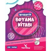 İNTERAKTİF BOYAMA KİTABI  YETİ KİTAP - 1