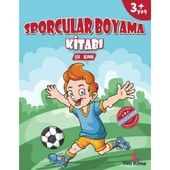 SPORCULAR BOYAMA KİTABI 3+YAŞ YETİ KİTAP - 1