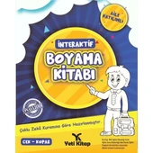 İNTERAKTİF BOYAMA KİTABI YETİ KİTAP - 1