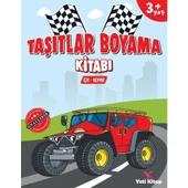 TAŞITLAR BOYAMA 3+YAŞ  YETİ KİTAP - 1