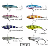 Savage Gear 3D Minnow Metal Vib Blade Vibrasyon LRF Jig 8.5gr 4.5cm - 1