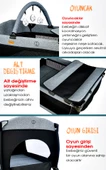 8 In 1 Yeni Doğan Set 990 Travel Sistem Bebek Arabası Lorelli Anne Yanı Beşik Oyun Parkı Yatak  370 Ana Kucağı - 12