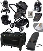 8 In 1 Yeni Doğan Set 990 Travel Sistem Bebek Arabası Lorelli Anne Yanı Beşik Oyun Parkı Yatak  370 Ana Kucağı - 2