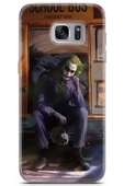 Samsung Galaxy S7 Edge Uyumlu Kılıf Supers 05 Joker Poster Koruma Kılıfı Mor - 1